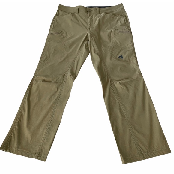 Eddie Bauer Khaki First Ascent Hiking Utility Pant